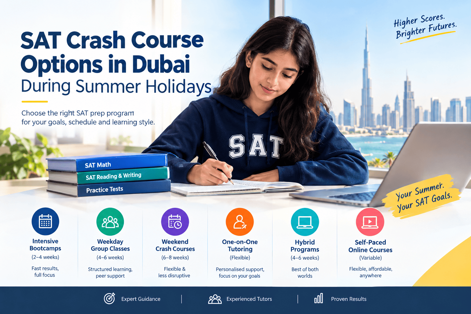 SAT Crash Course Options in Dubai for Summer Holidays